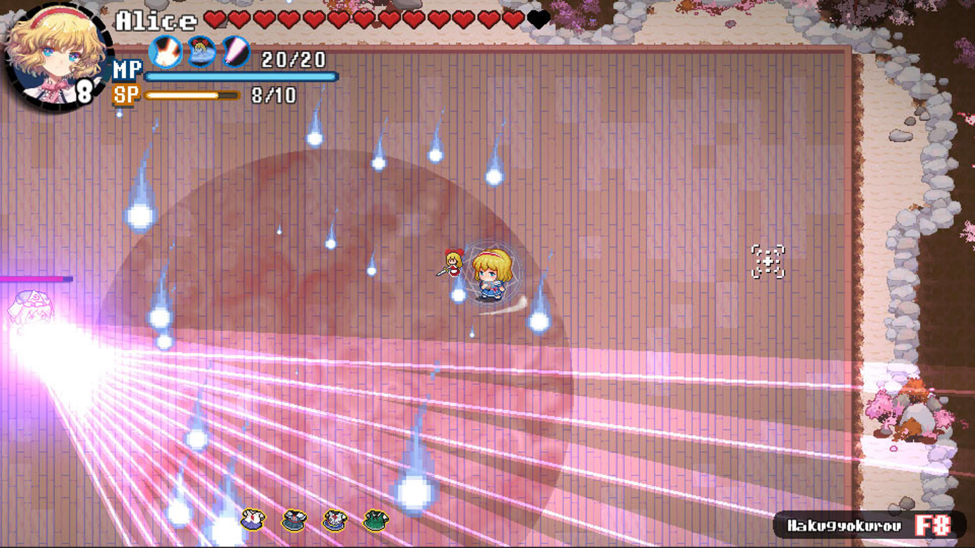 Screenshot for Touhou Blooming Chaos 2