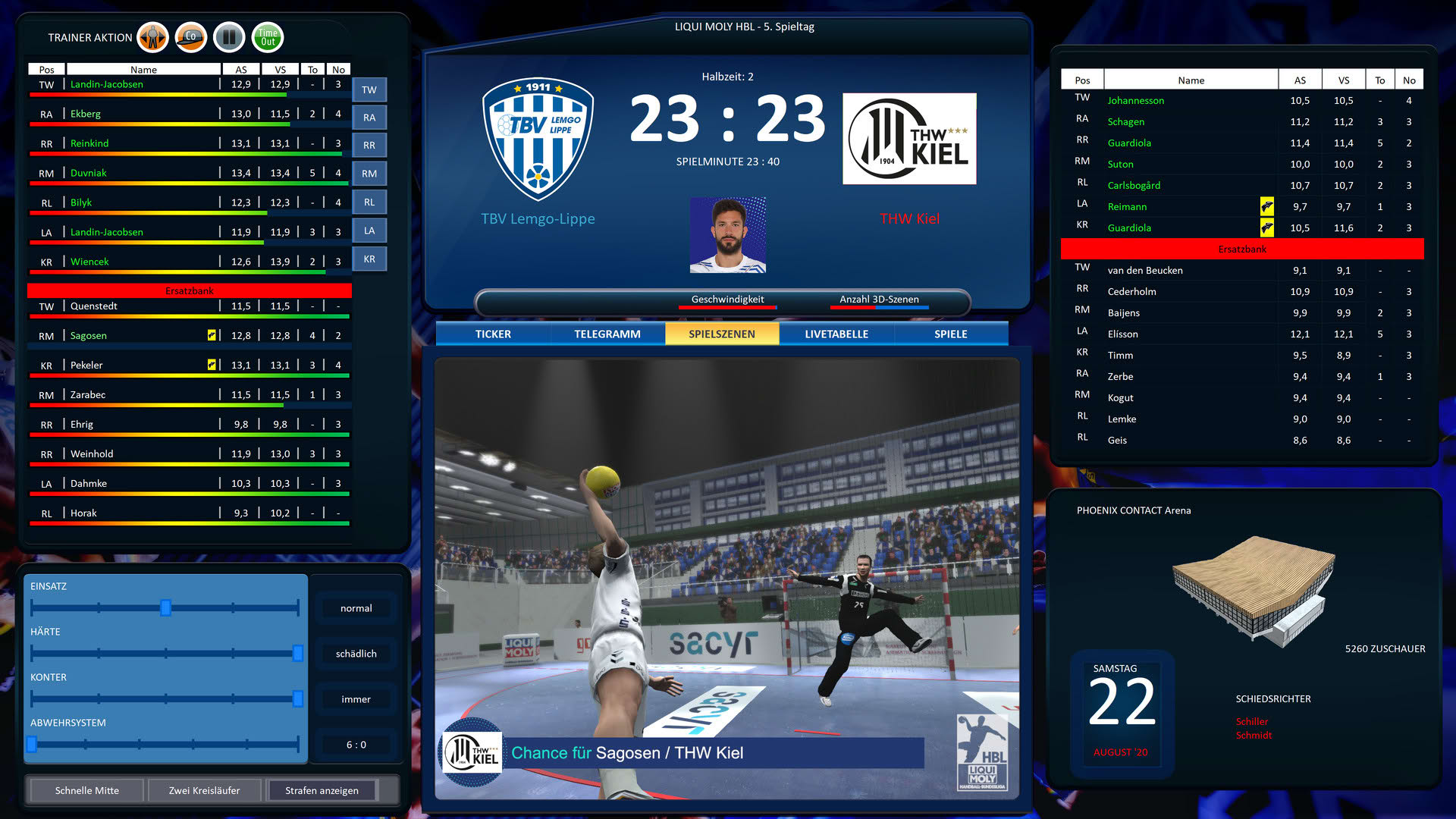 Screenshot for Handball Manager 2021