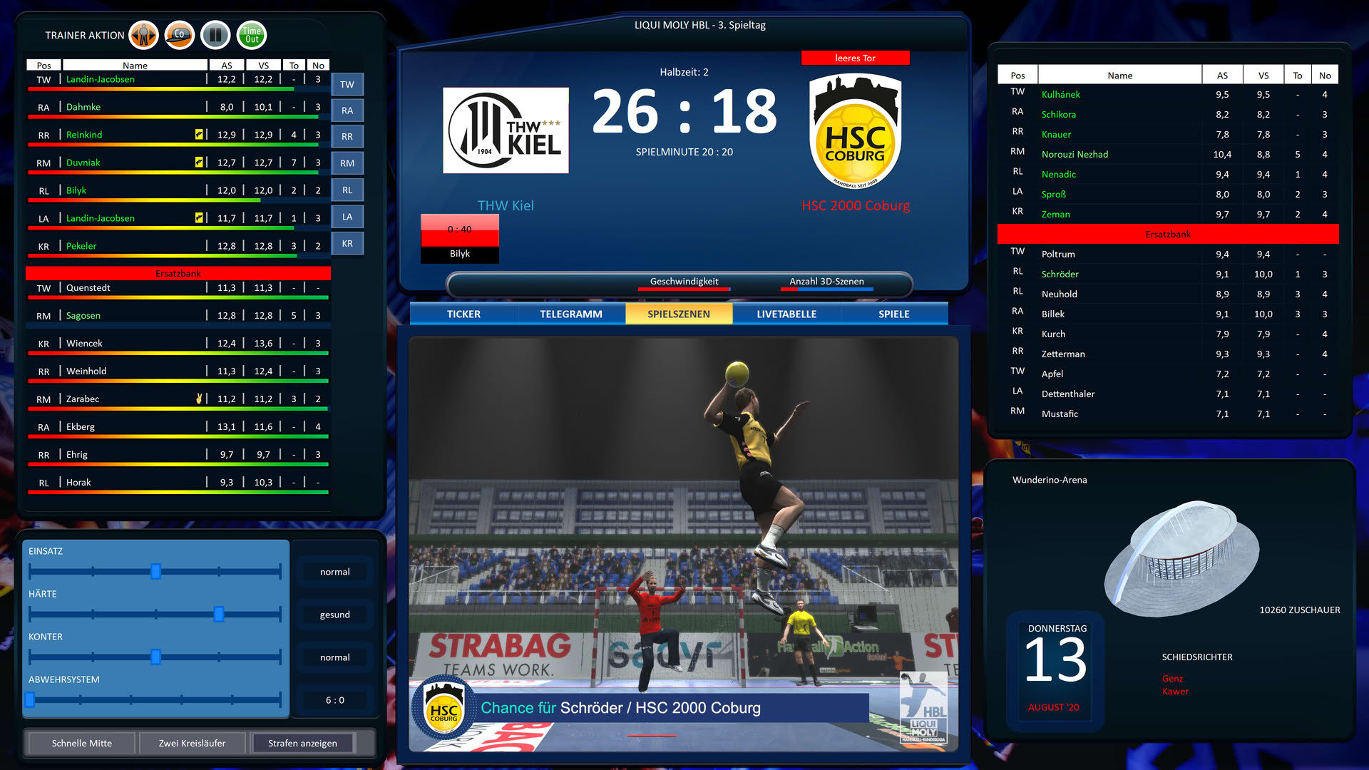 Screenshot for Handball Manager 2021