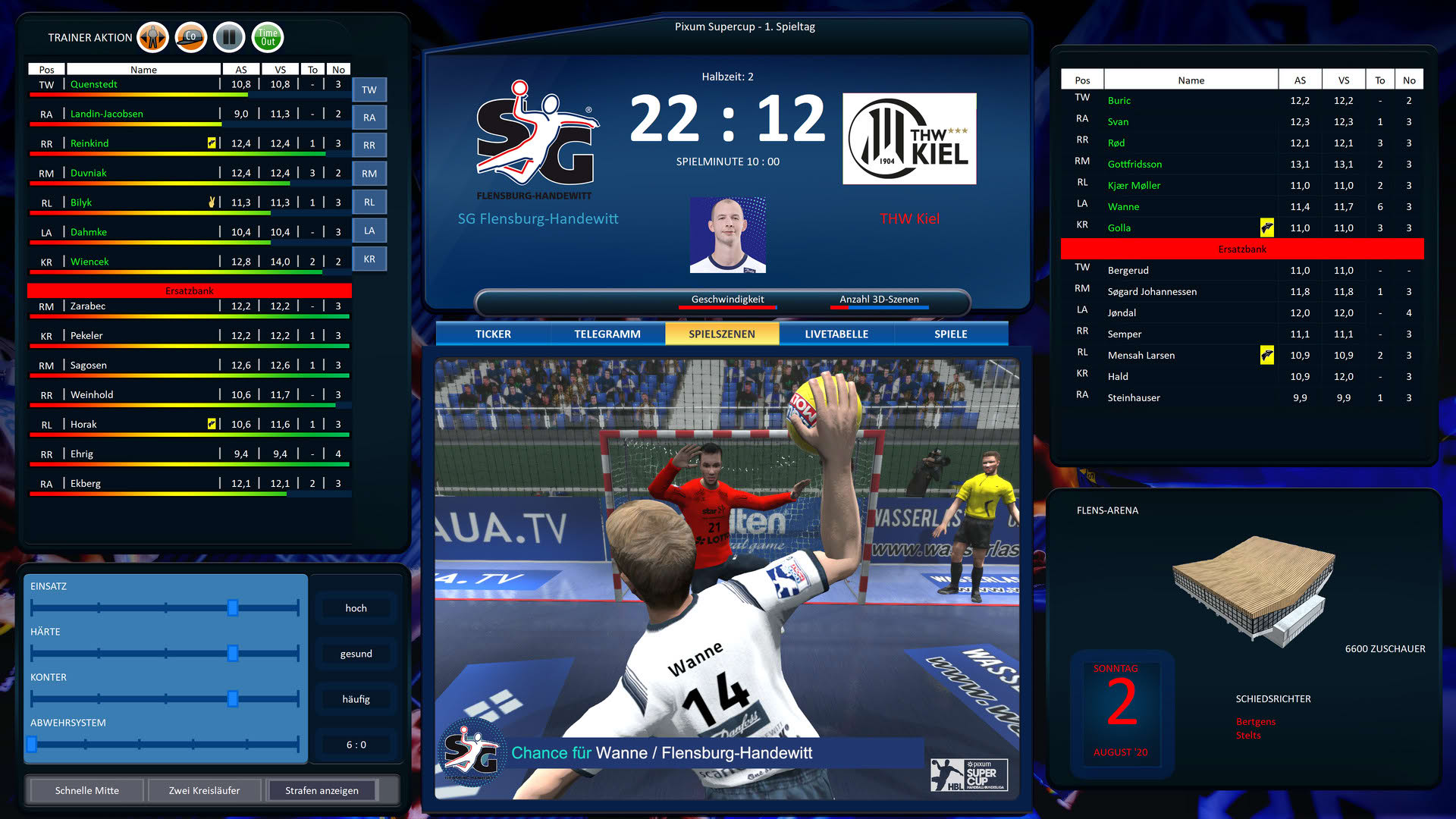 Screenshot for Handball Manager 2021