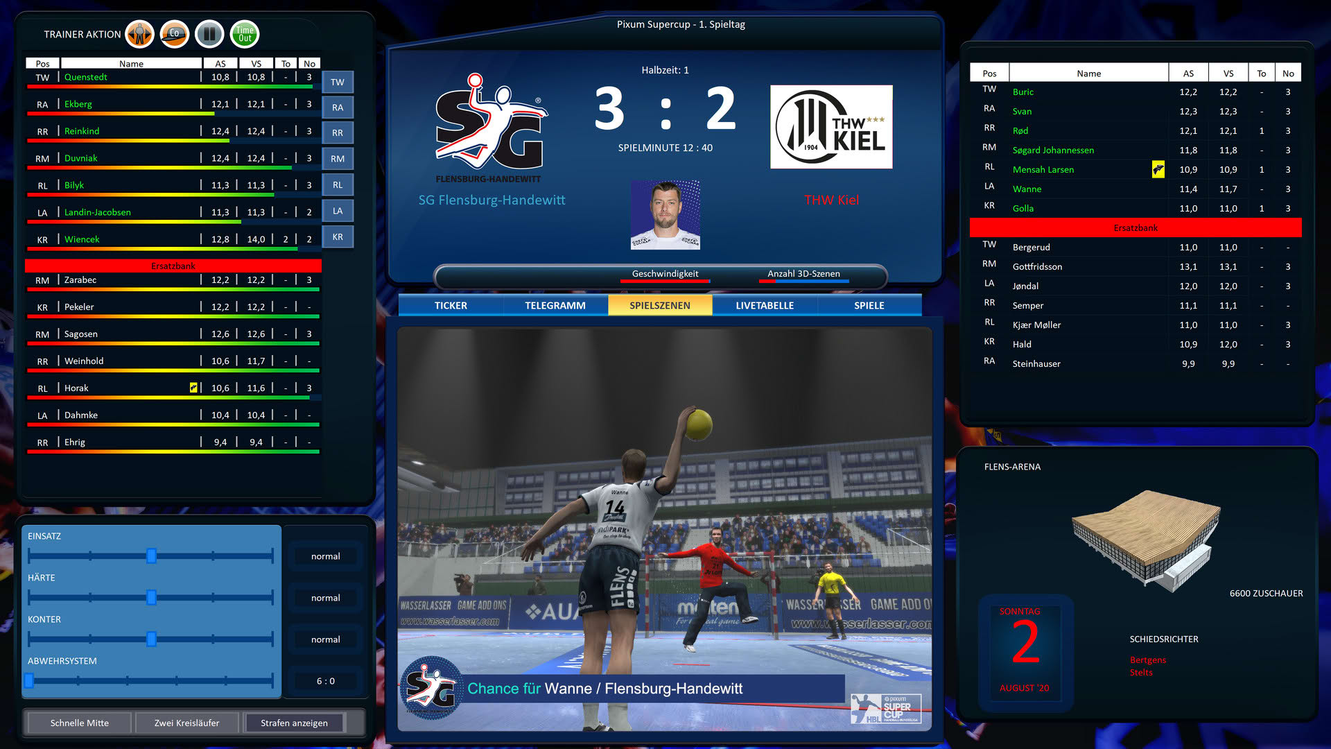 Screenshot for Handball Manager 2021