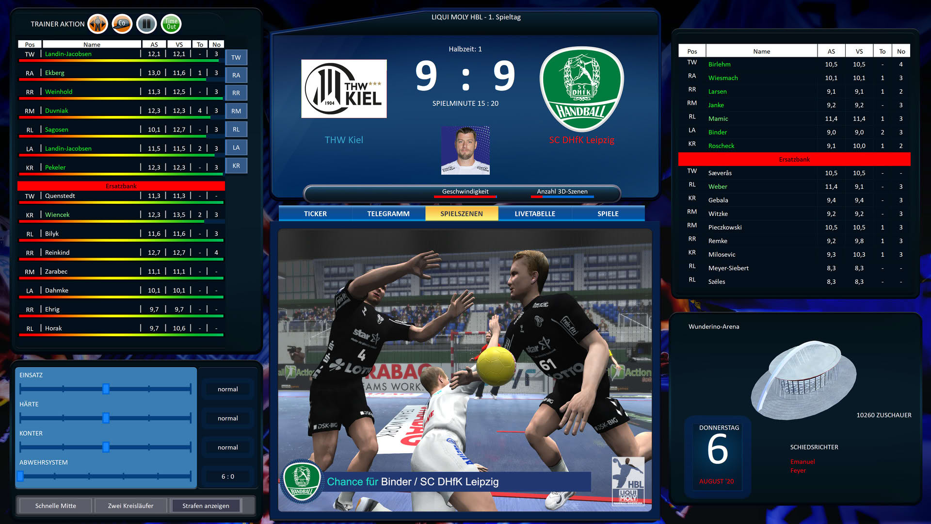 Screenshot for Handball Manager 2021
