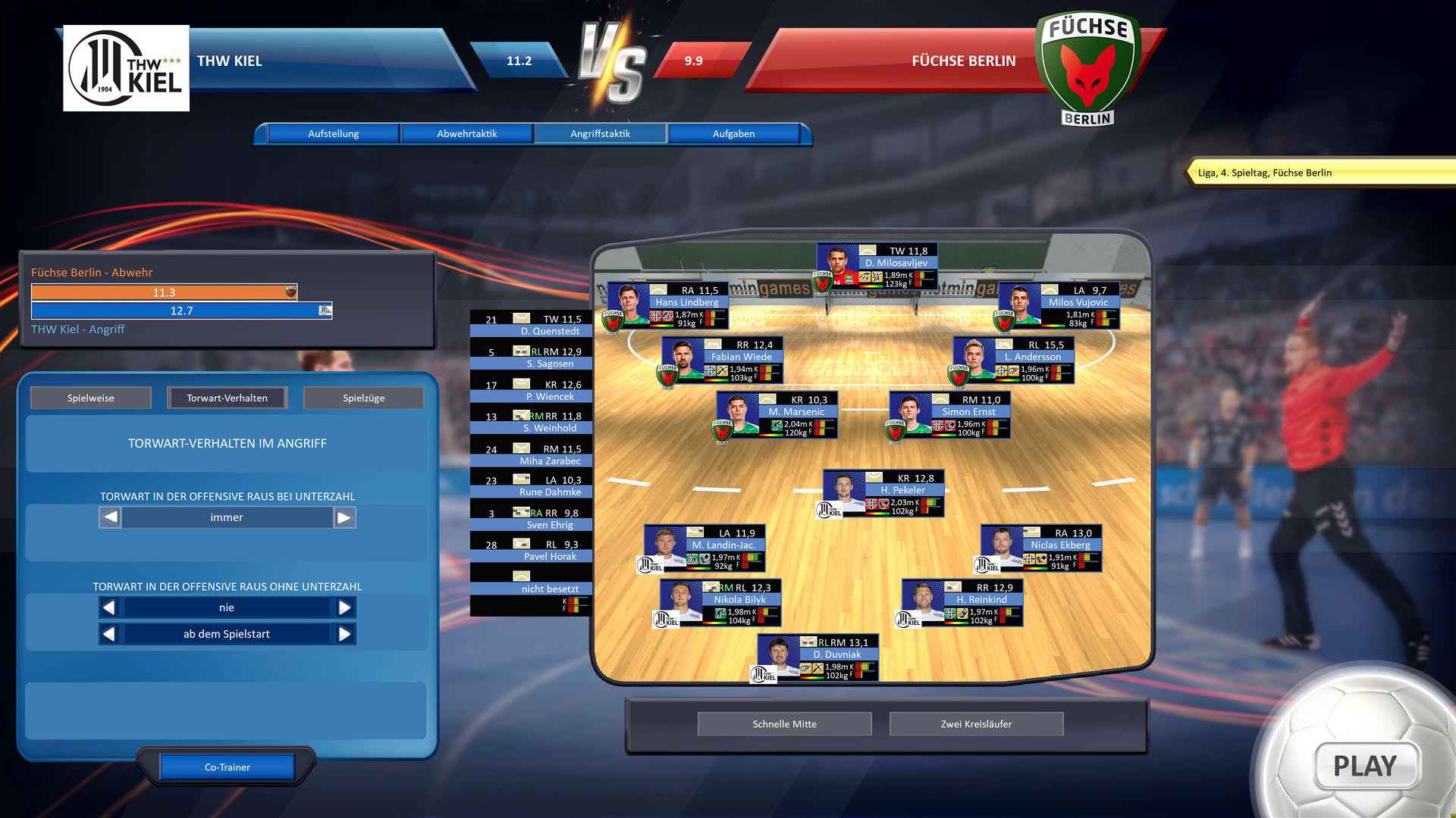 Screenshot for Handball Manager 2021