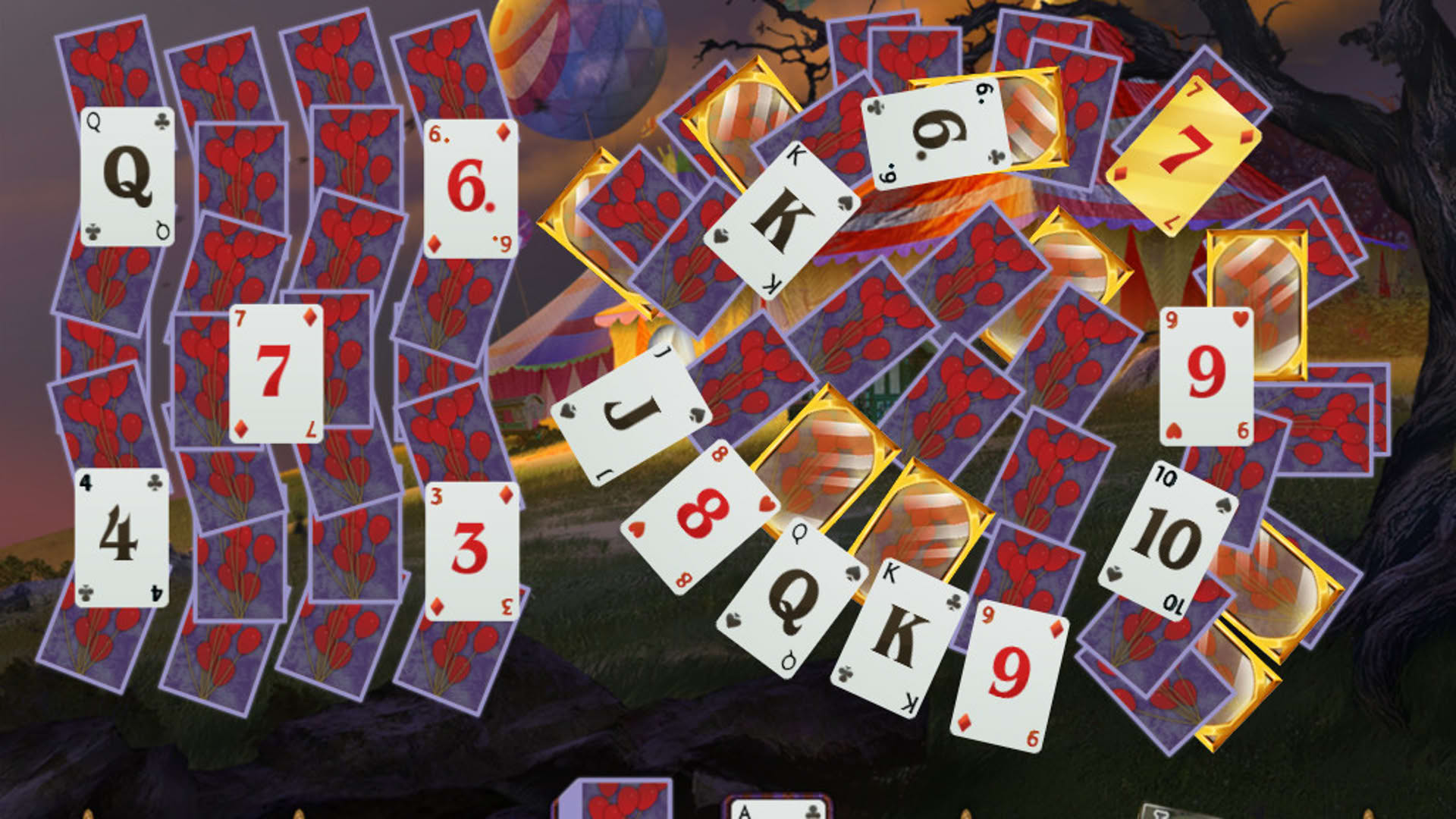 Screenshot for Dark Solitaire: Mystical Circus