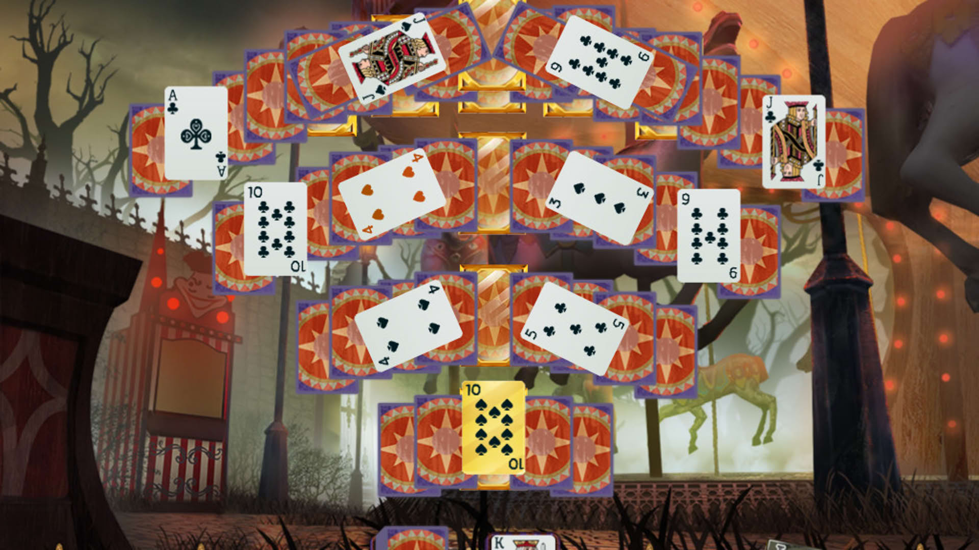 Screenshot for Dark Solitaire: Mystical Circus