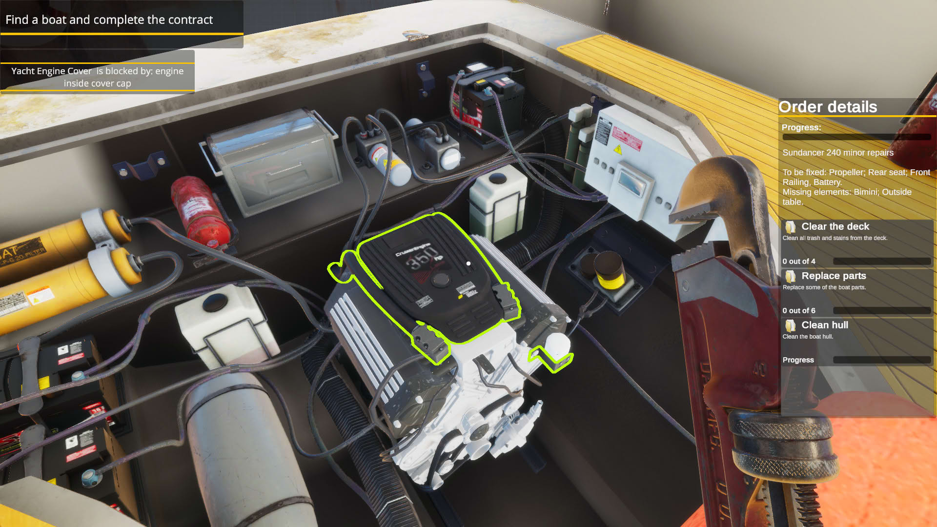 Screenshot for Yacht Mechanic Simulator