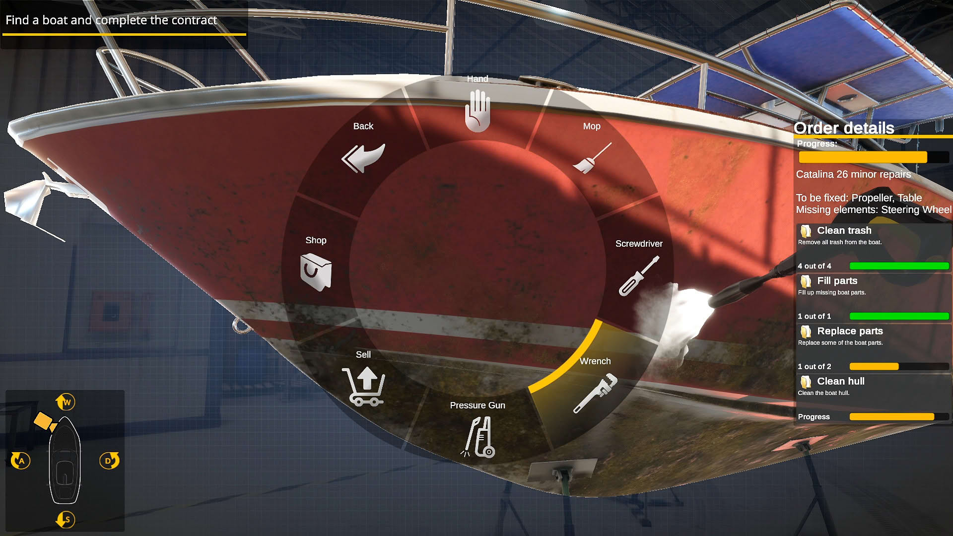 Screenshot for Yacht Mechanic Simulator
