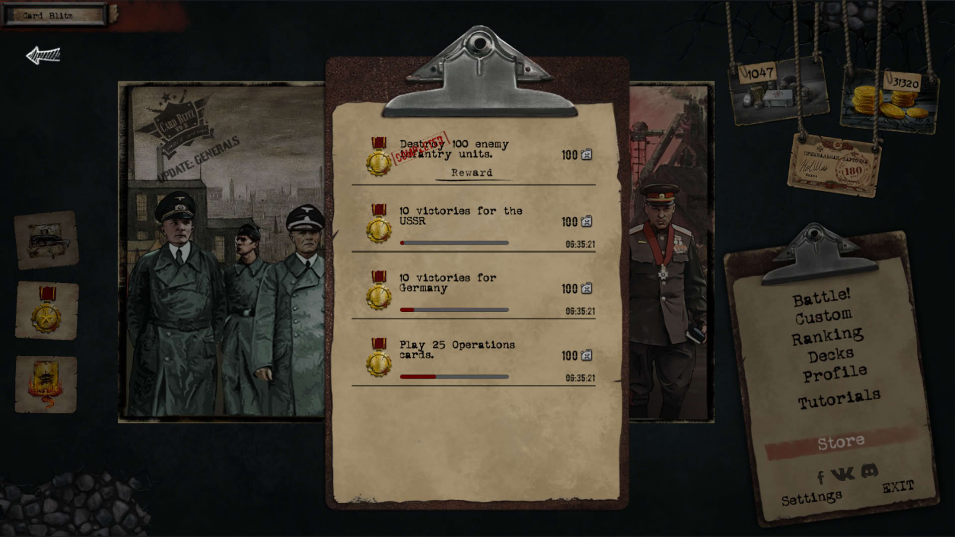 Screenshot for Card Blitz: WWII