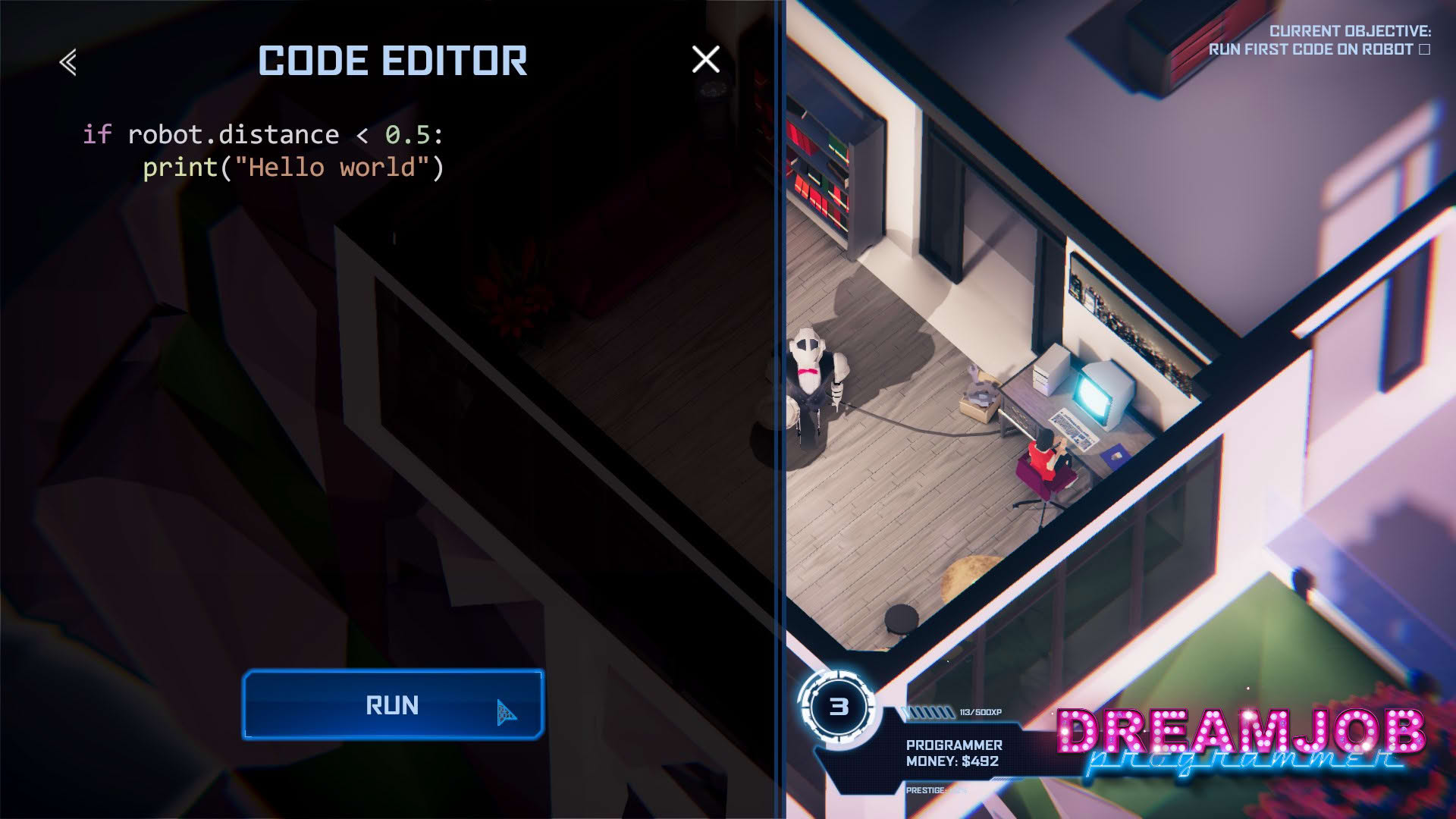 Screenshot for Dreamjob: Programmer