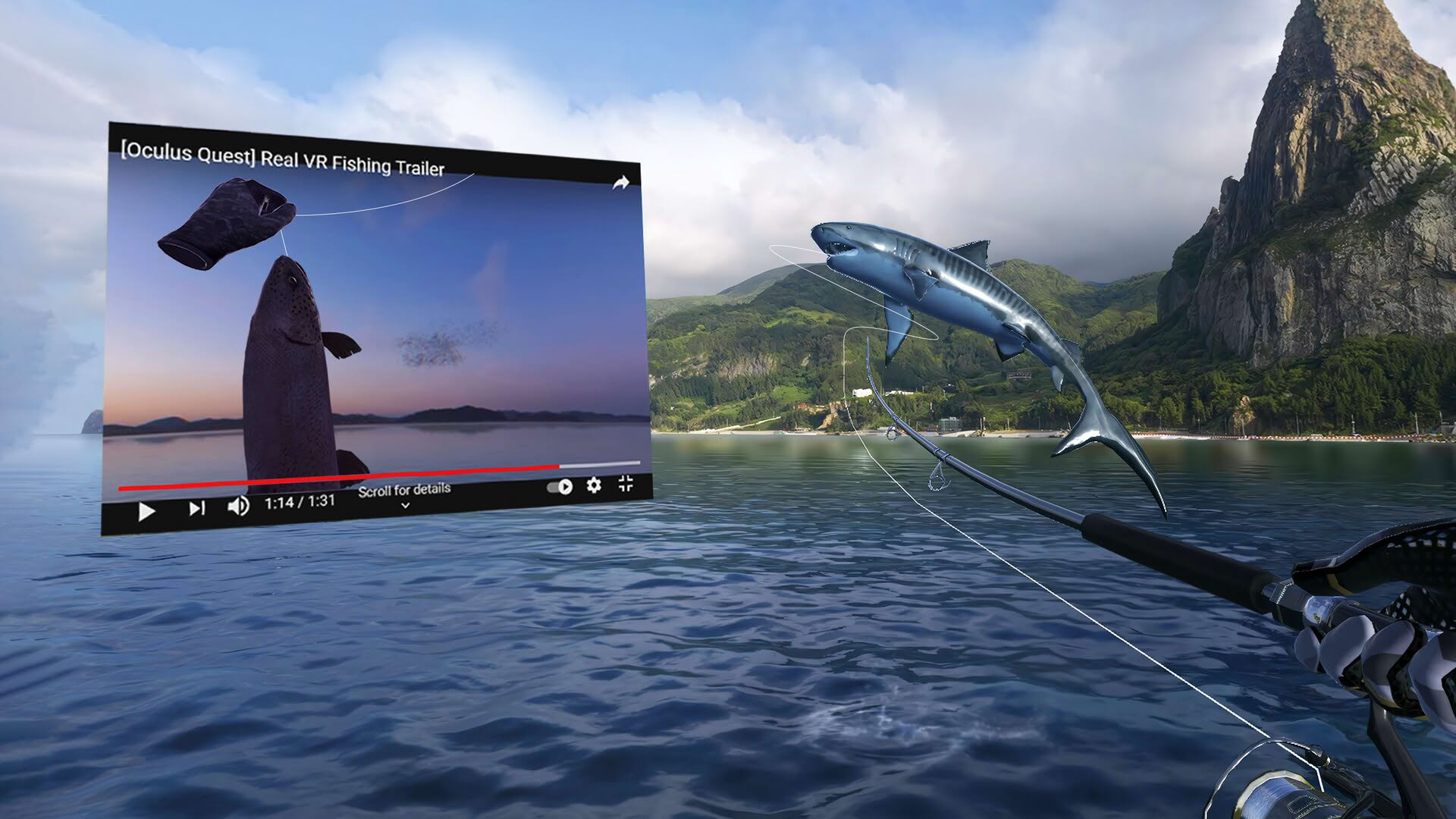 Screenshot for Real VR Fishing