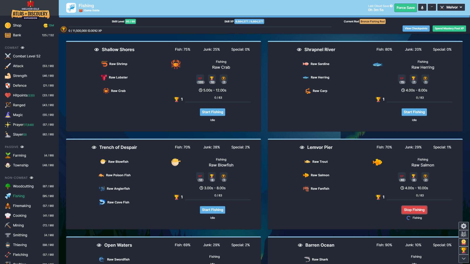 Screenshot for Melvor Idle