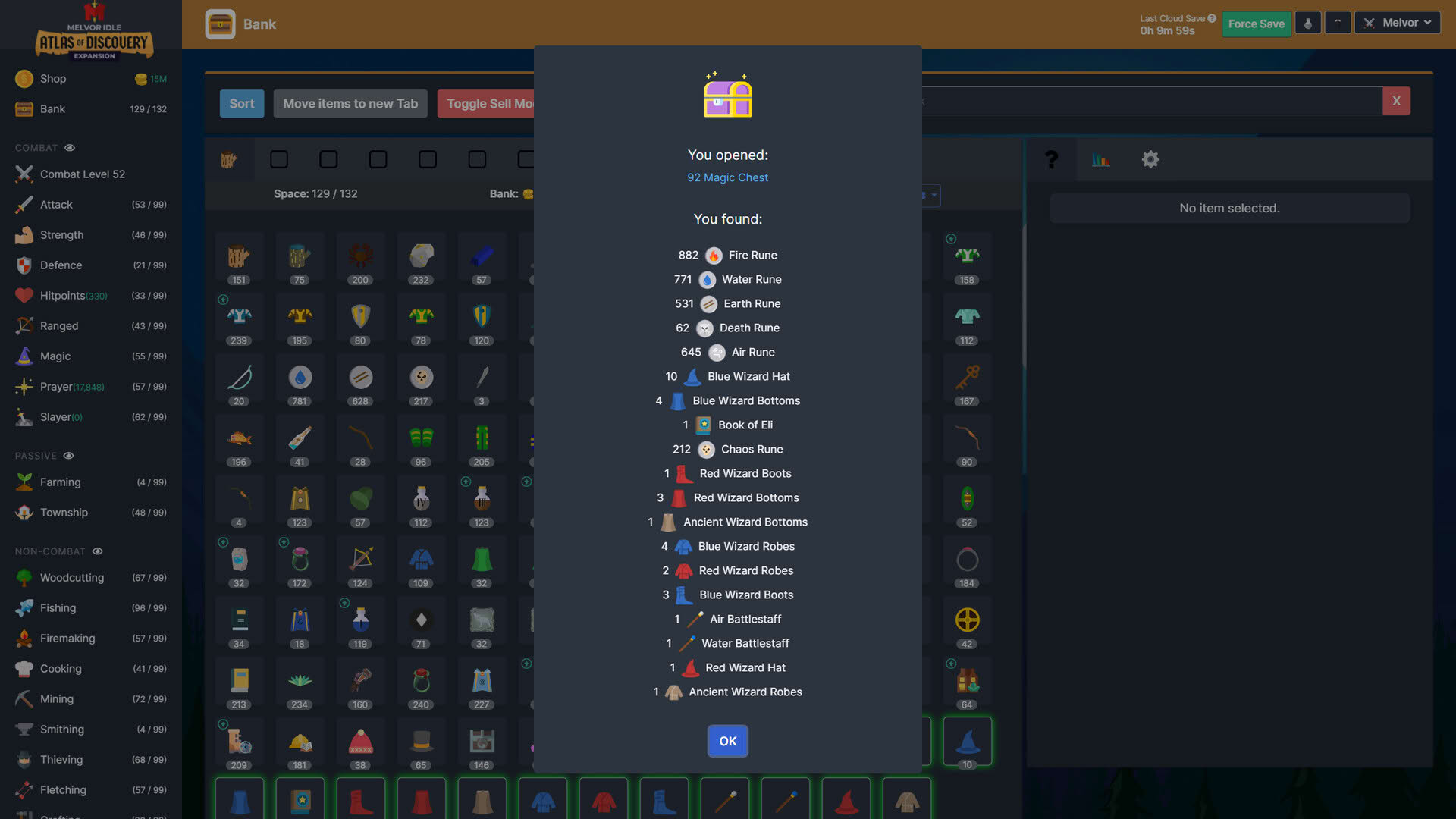 Screenshot for Melvor Idle
