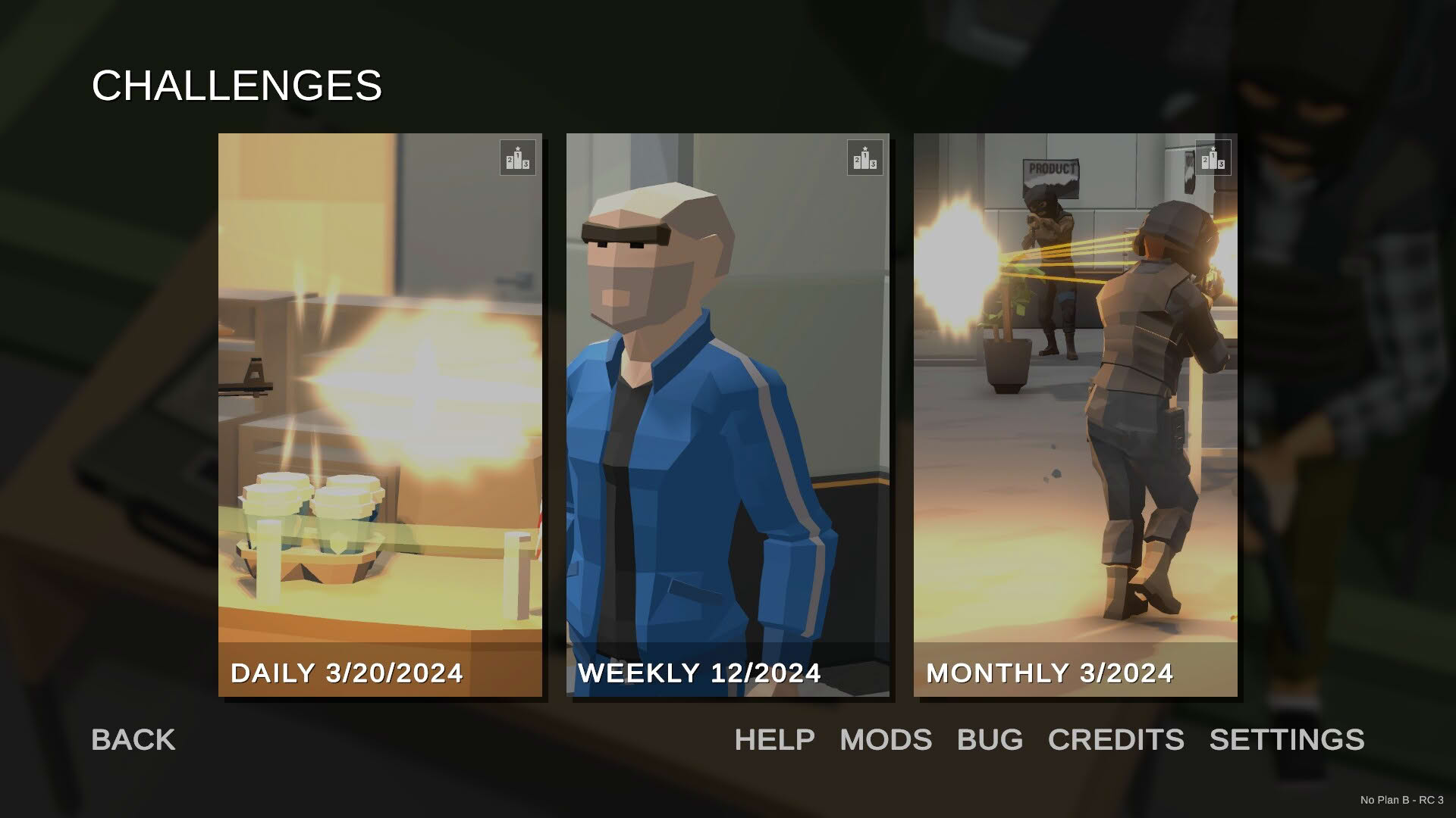 Screenshot for No Plan B