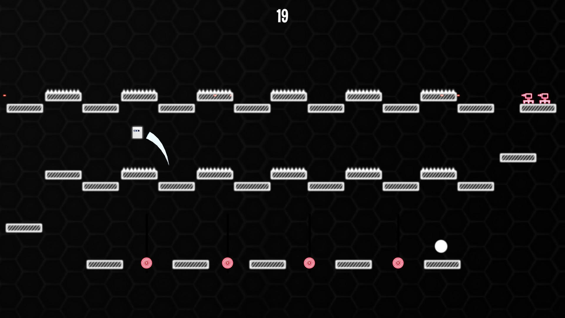 Screenshot for Gray platformer