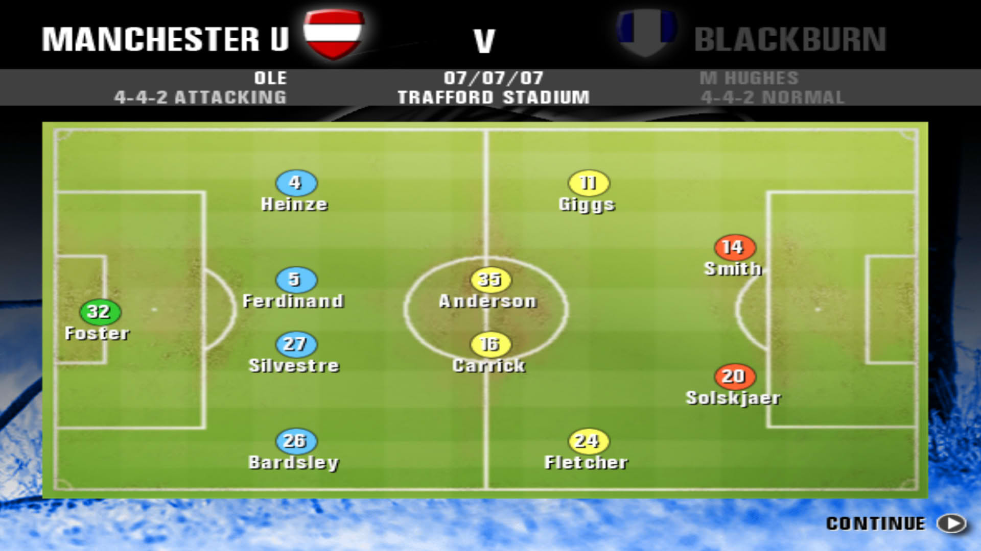 Screenshot for Premier Manager 08