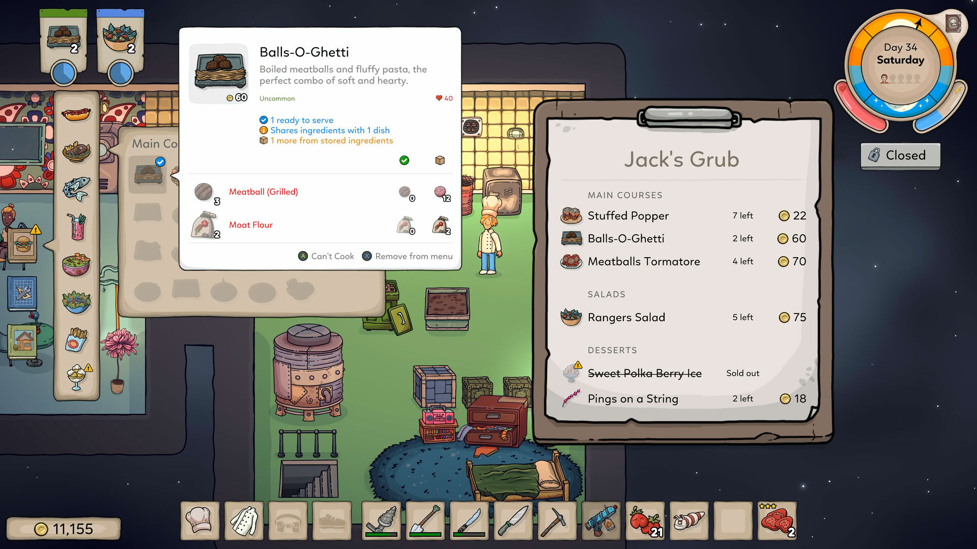 Screenshot for Space Chef