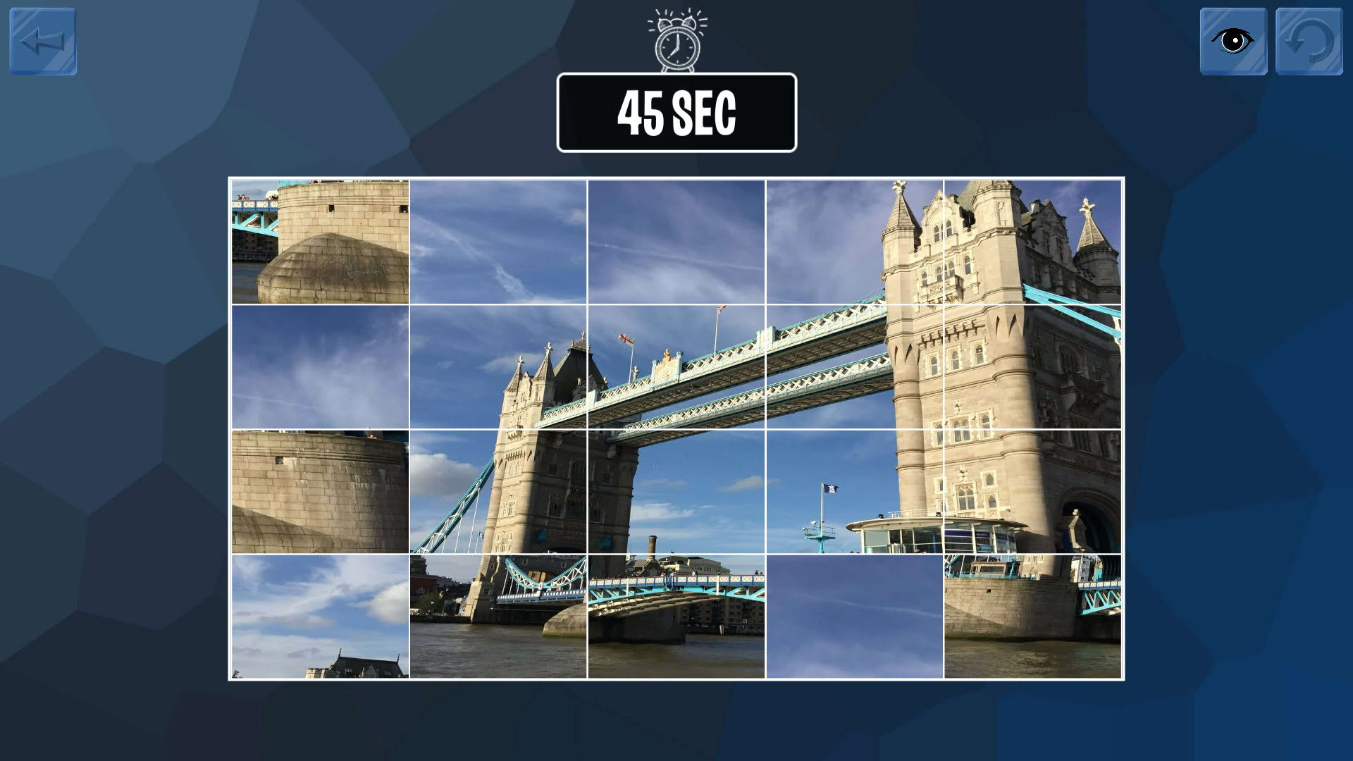 Screenshot for Easy puzzle: Bridges