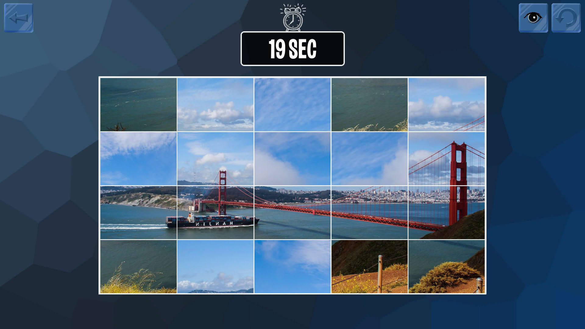 Screenshot for Easy puzzle: Bridges