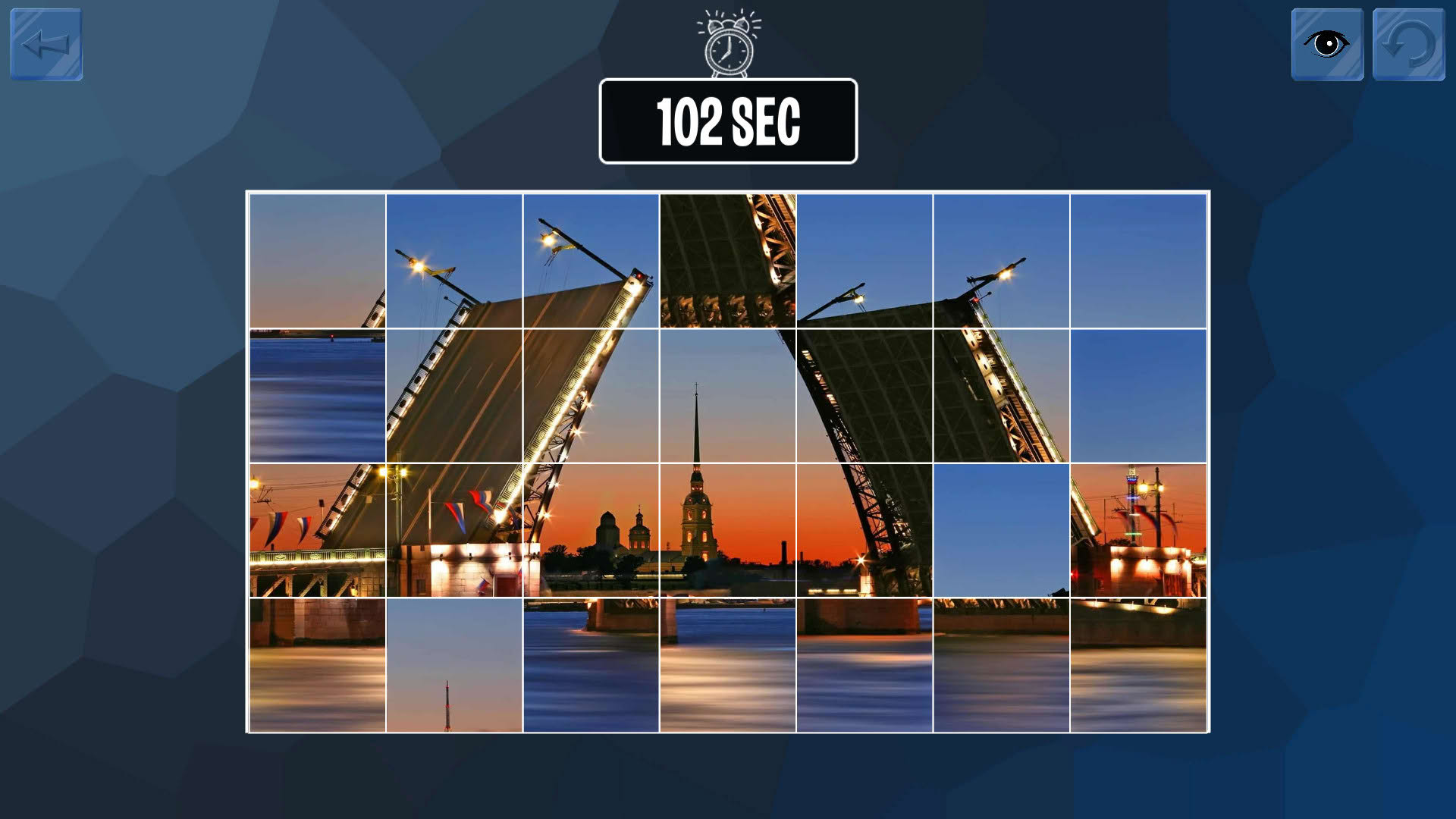 Screenshot for Easy puzzle: Bridges