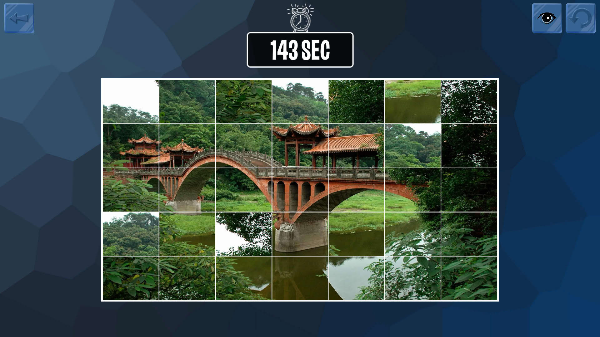 Screenshot for Easy puzzle: Bridges