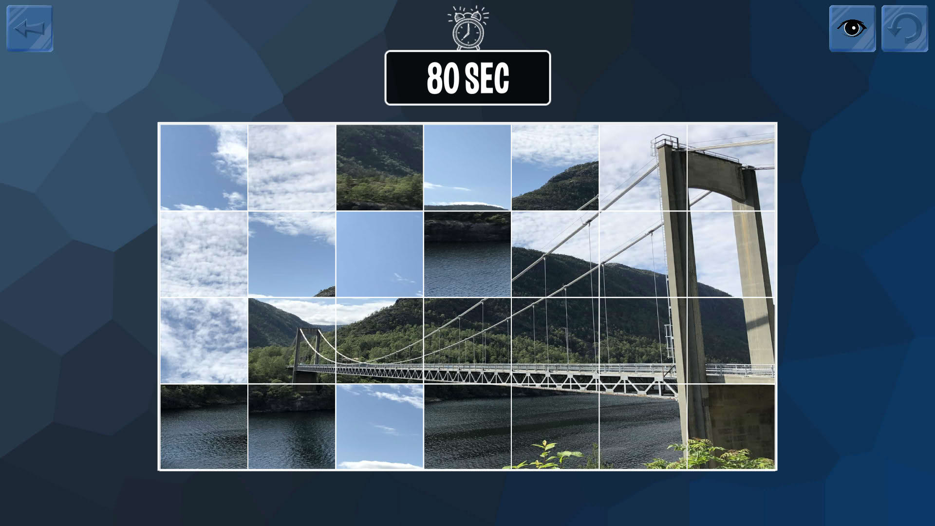 Screenshot for Easy puzzle: Bridges