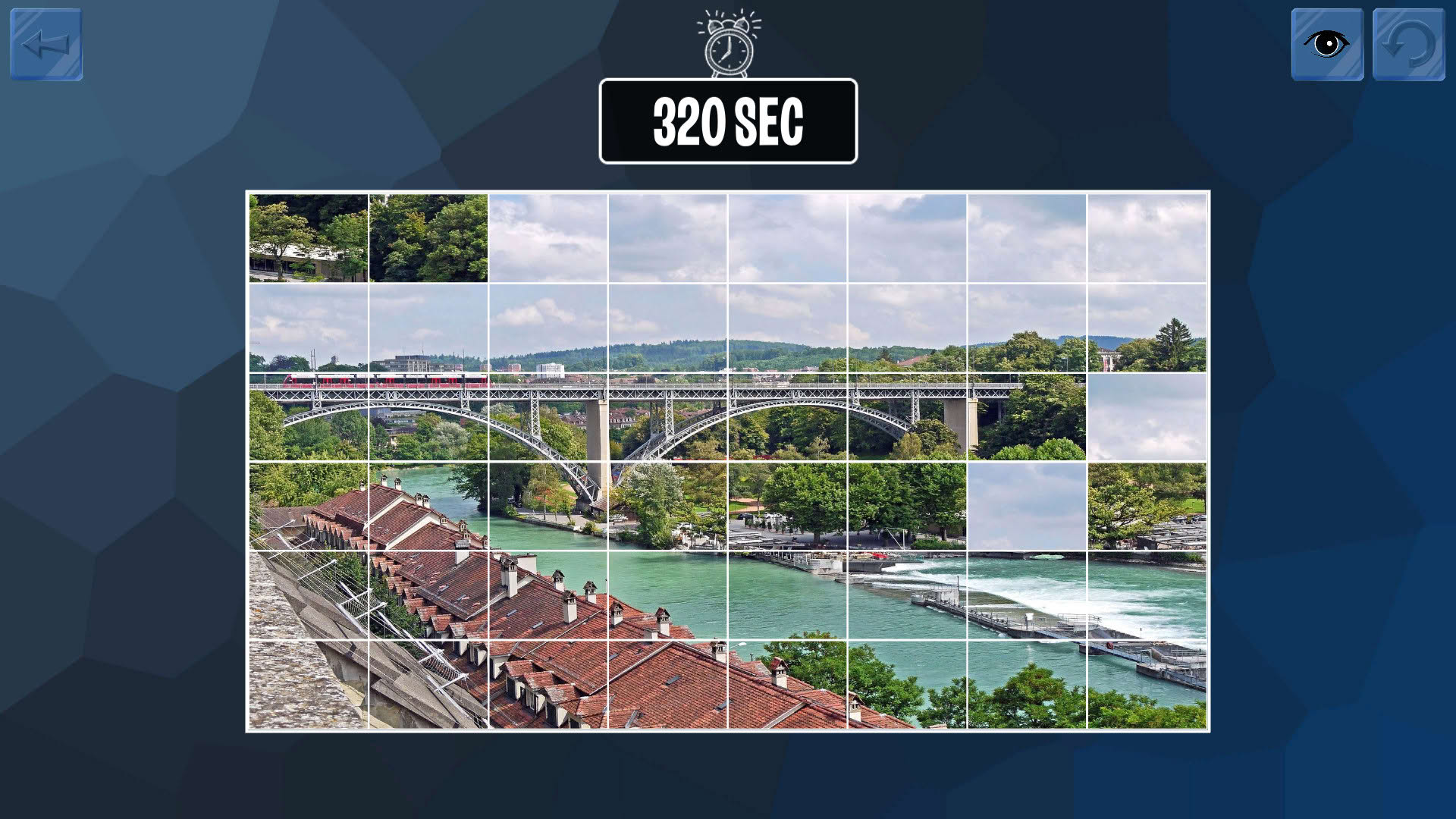 Screenshot for Easy puzzle: Bridges