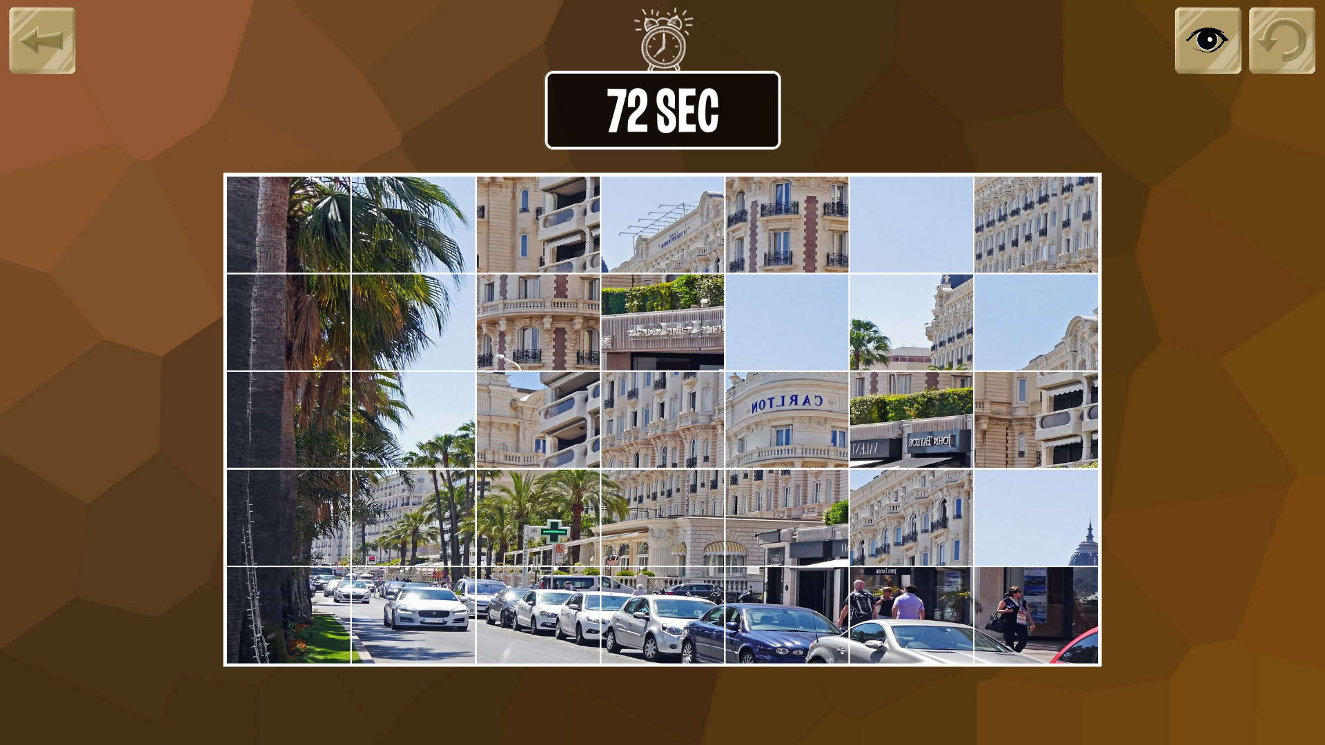 Screenshot for Easy puzzle: Streets