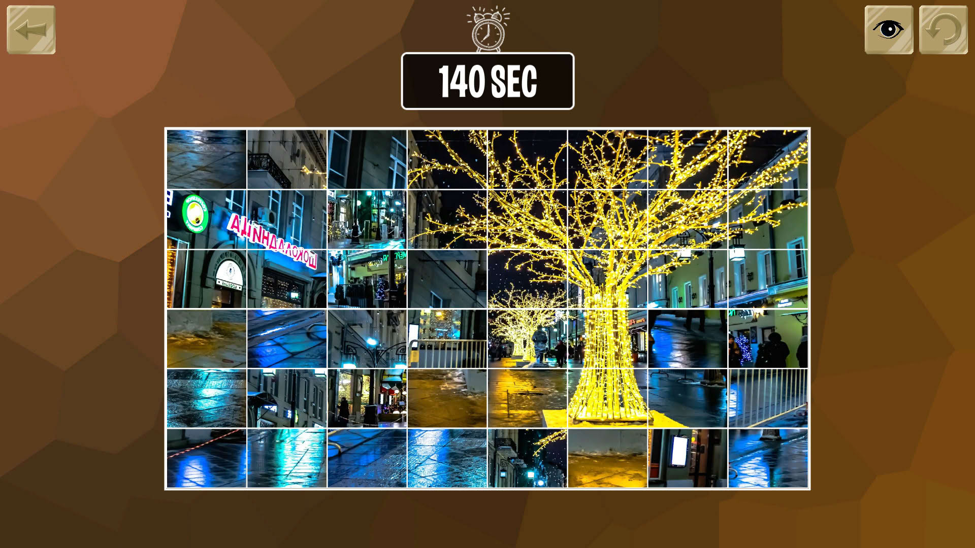 Screenshot for Easy puzzle: Streets
