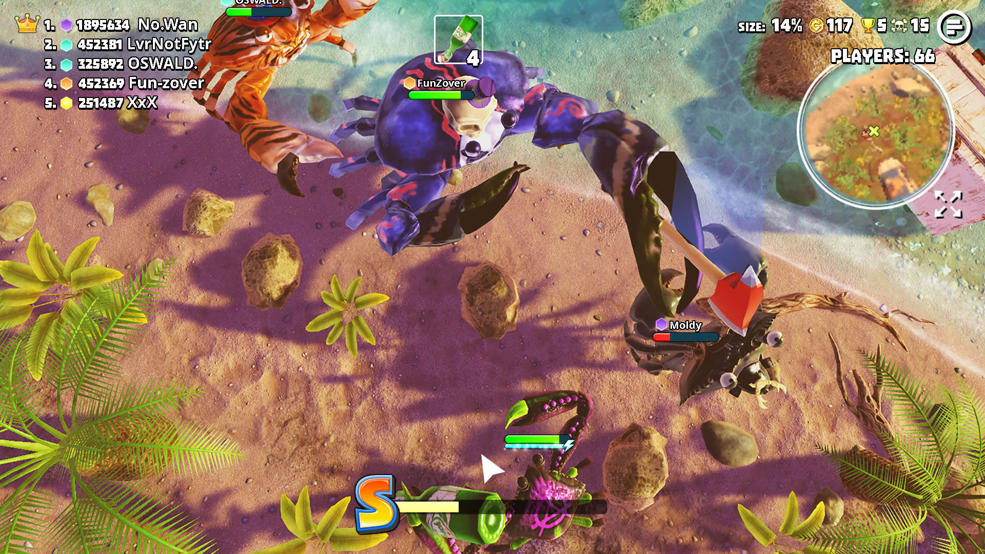 Screenshot for King of Crabs
