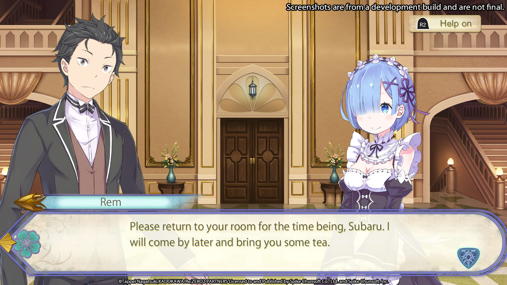 Screenshot for Re:Zero - Starting Life in Another World: The Prophecy of the Throne