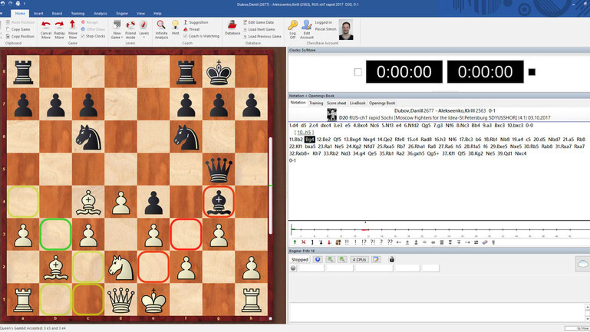 Screenshot for Fritz Chess 17 Steam Edition