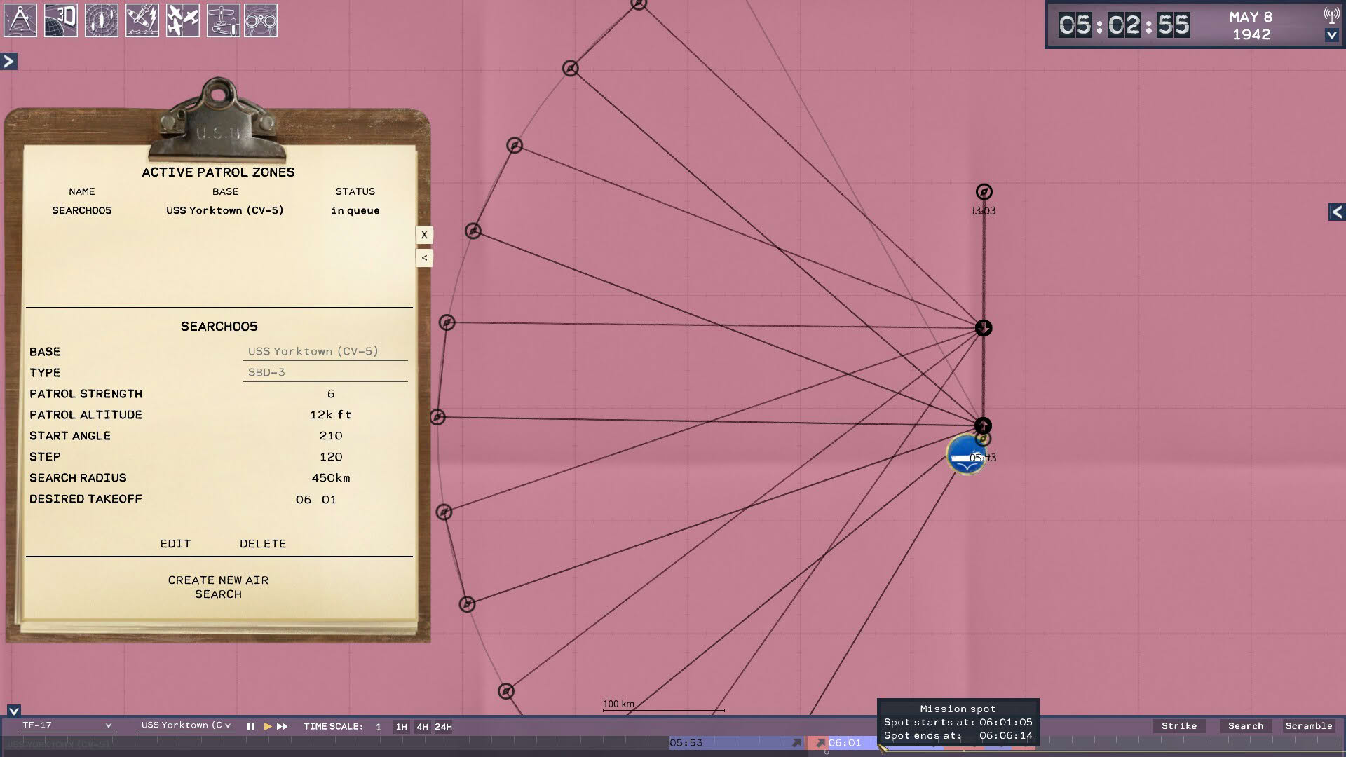 Screenshot for Task Force Admiral: Vol.1 - American Carrier Battles