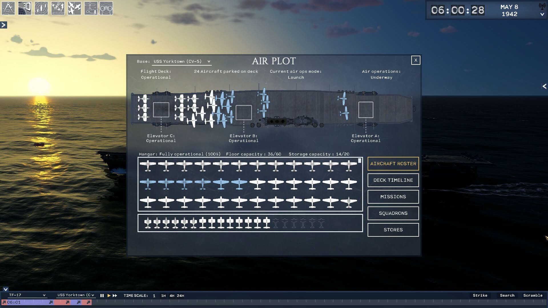 Screenshot for Task Force Admiral: Vol.1 - American Carrier Battles