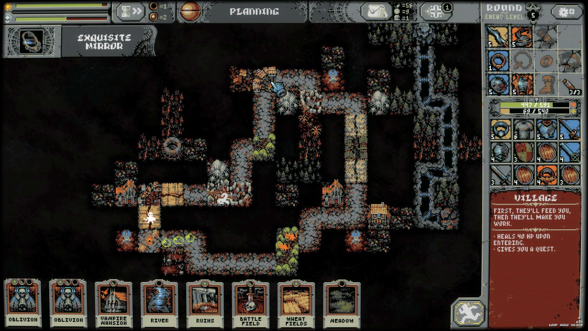 Screenshot for Loop Hero