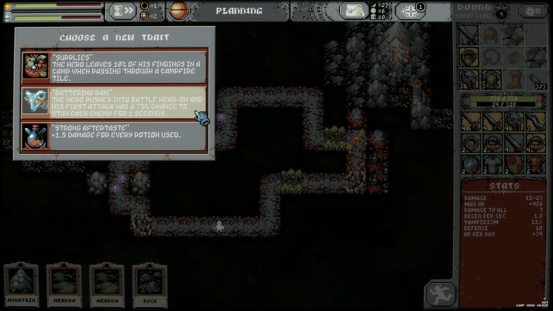Screenshot for Loop Hero