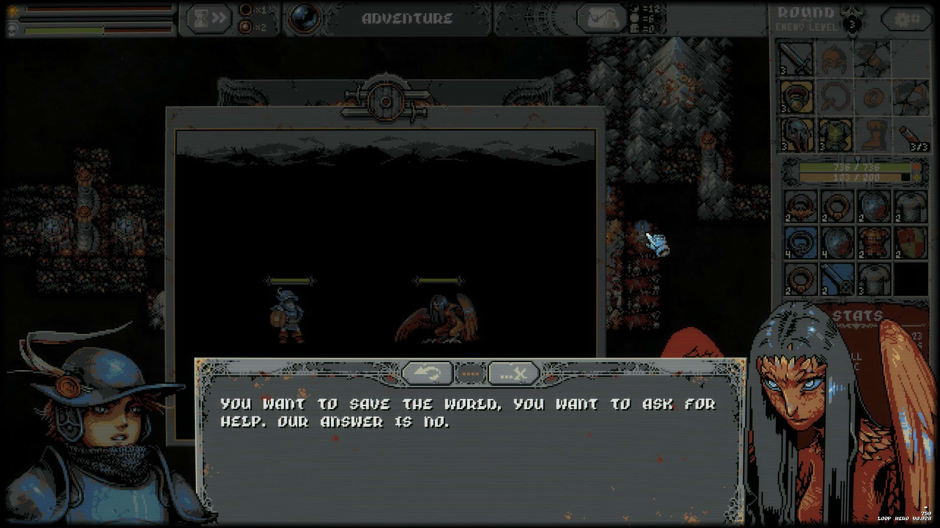 Screenshot for Loop Hero
