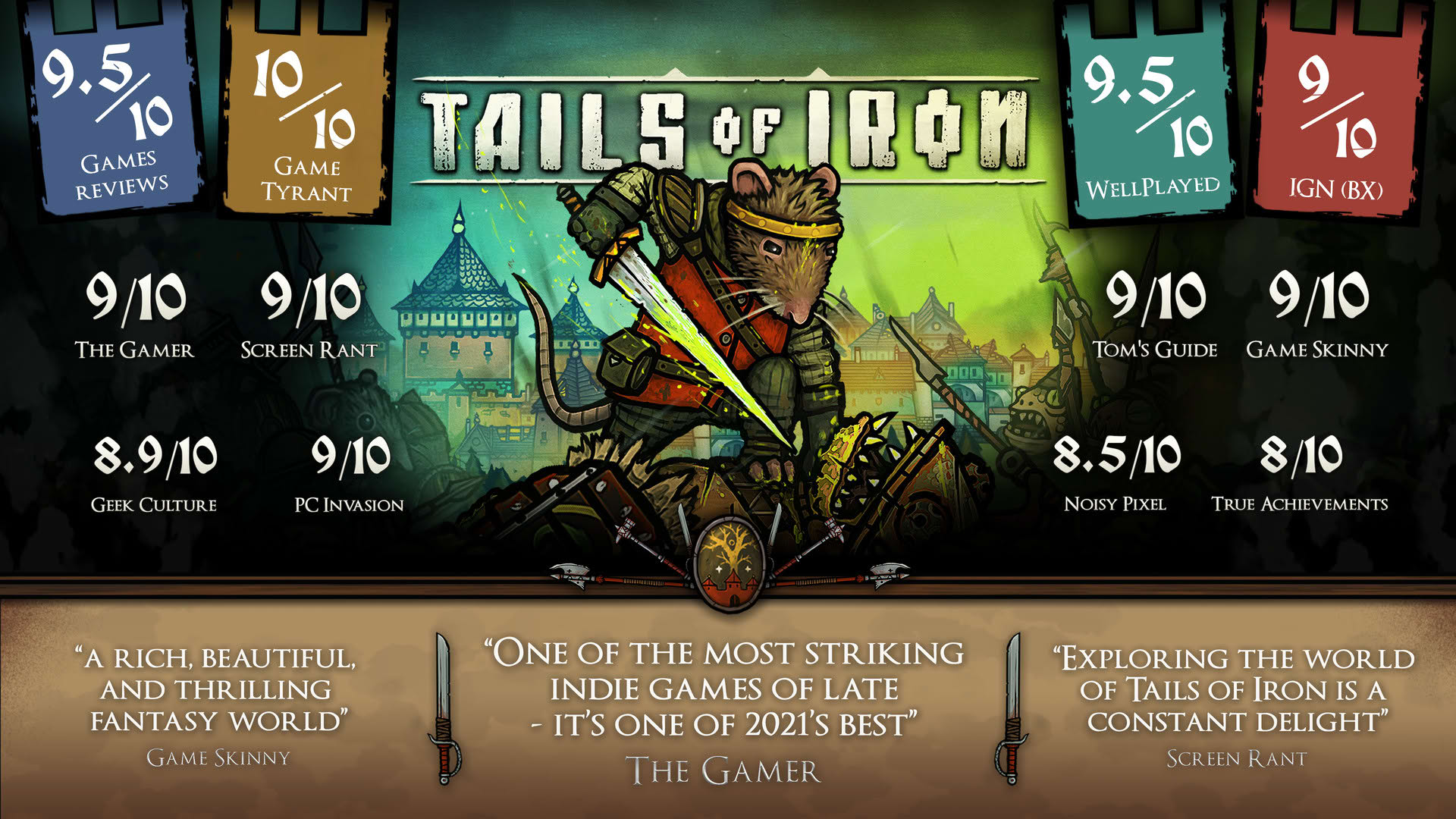 Screenshot for Tails of Iron