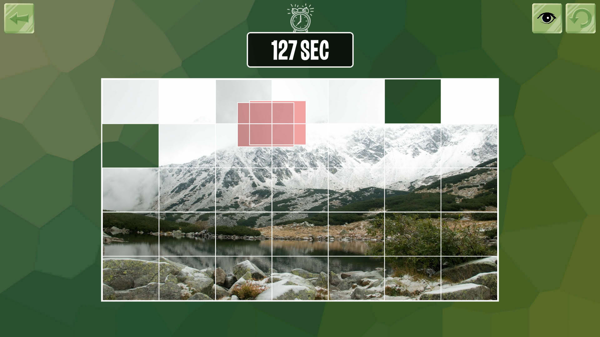 Screenshot for Easy puzzle: Landscape