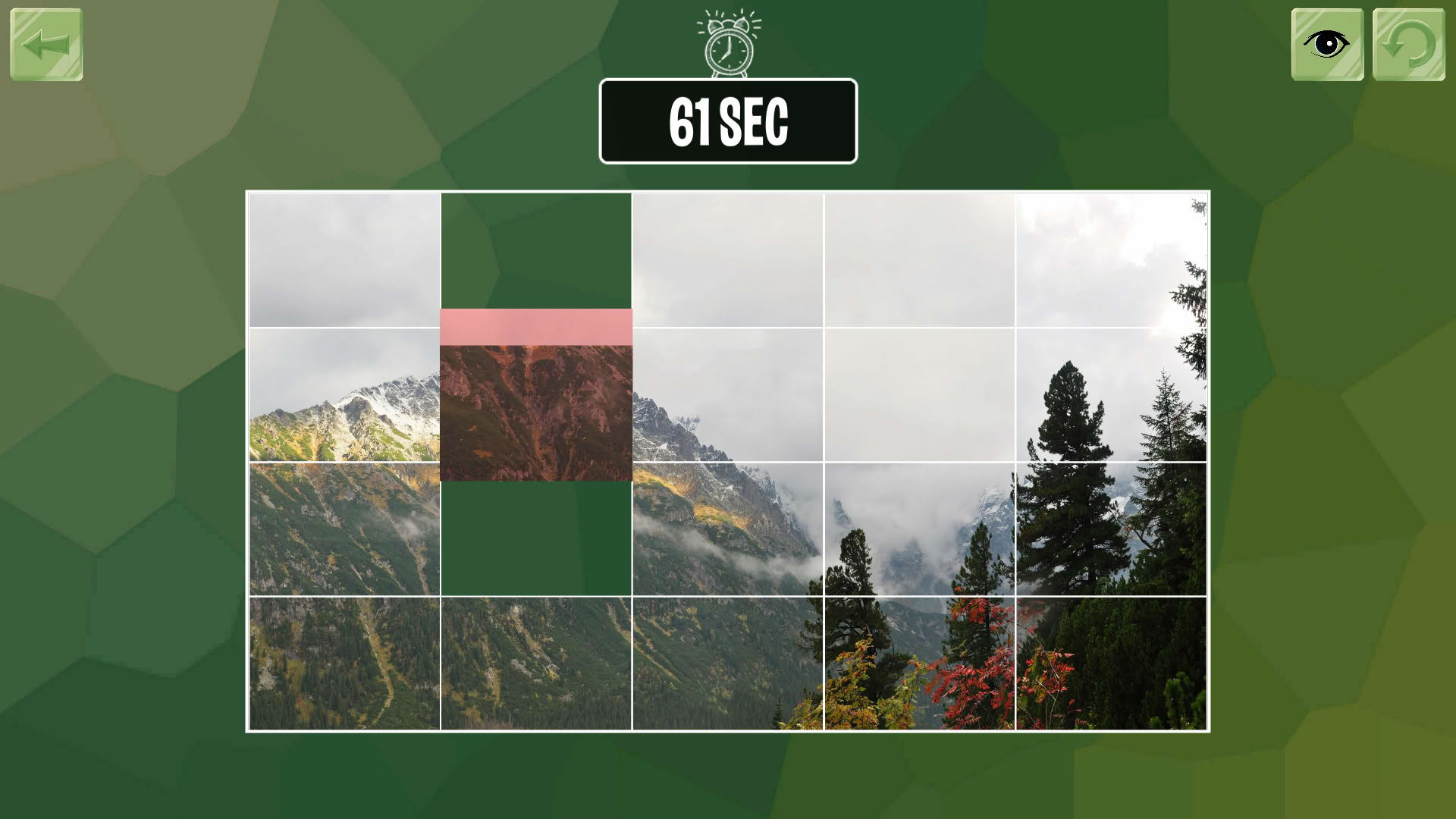 Screenshot for Easy puzzle: Landscape