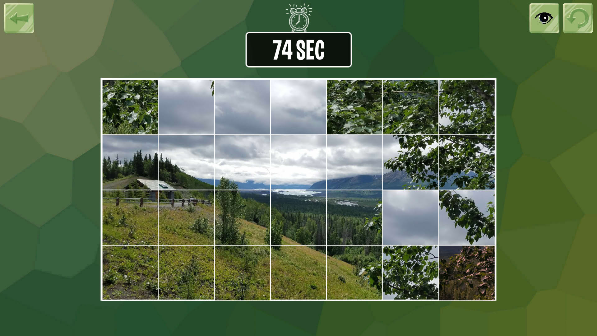 Screenshot for Easy puzzle: Landscape