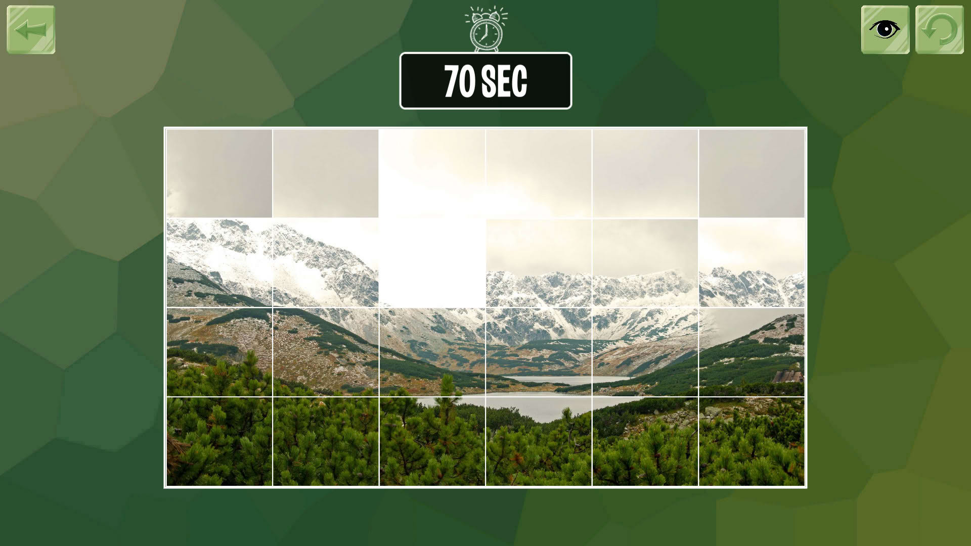 Screenshot for Easy puzzle: Landscape