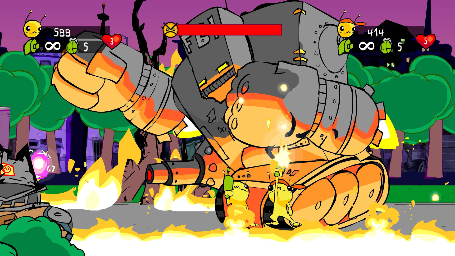 Screenshot for Alien Hominid 360