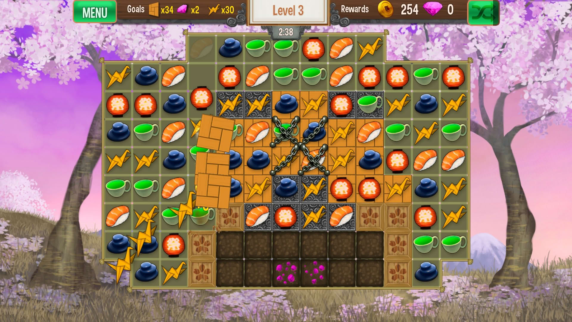 Screenshot for Queens Garden: Sakura Season
