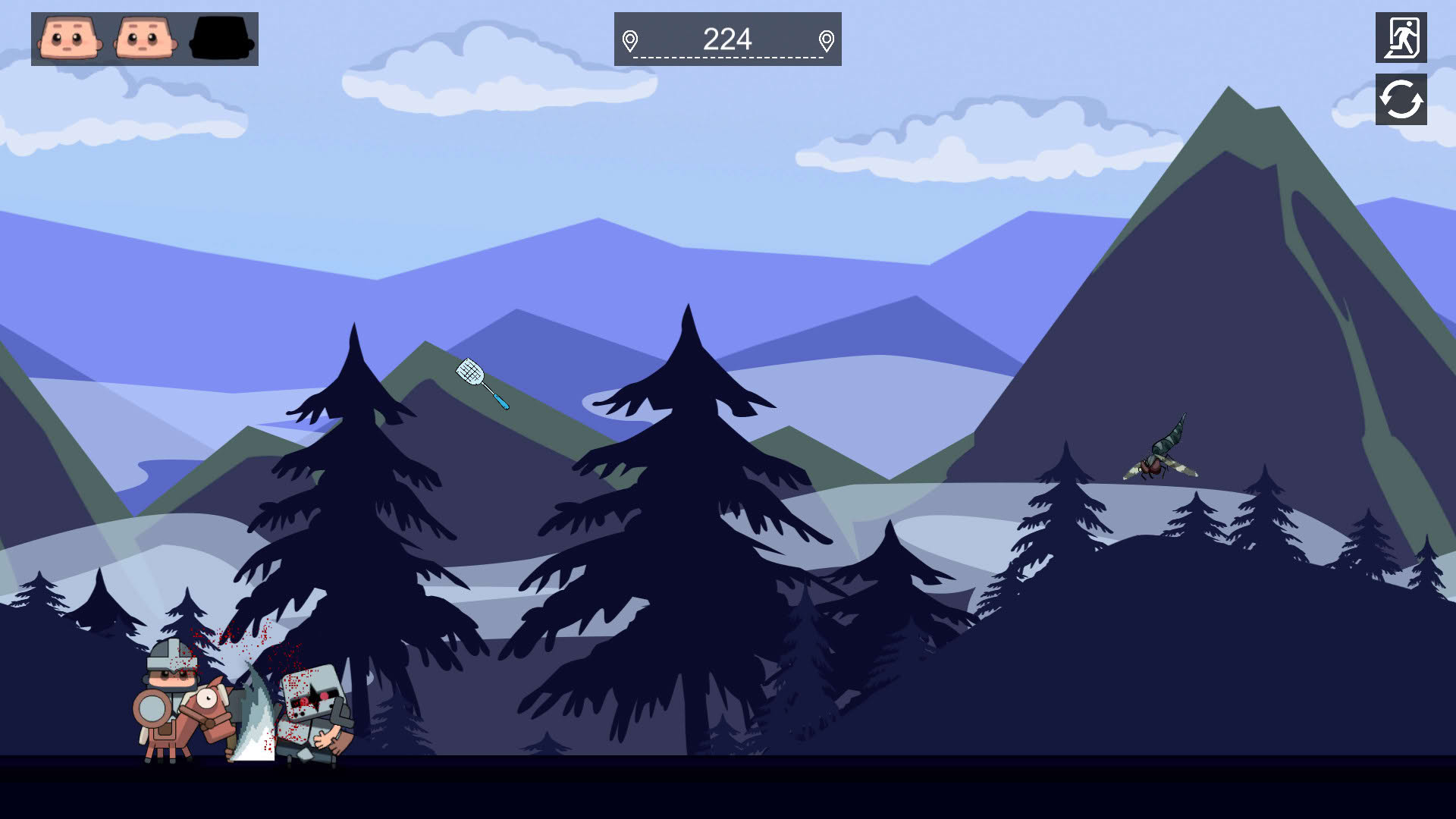 Screenshot for Mosquitoes and zombies