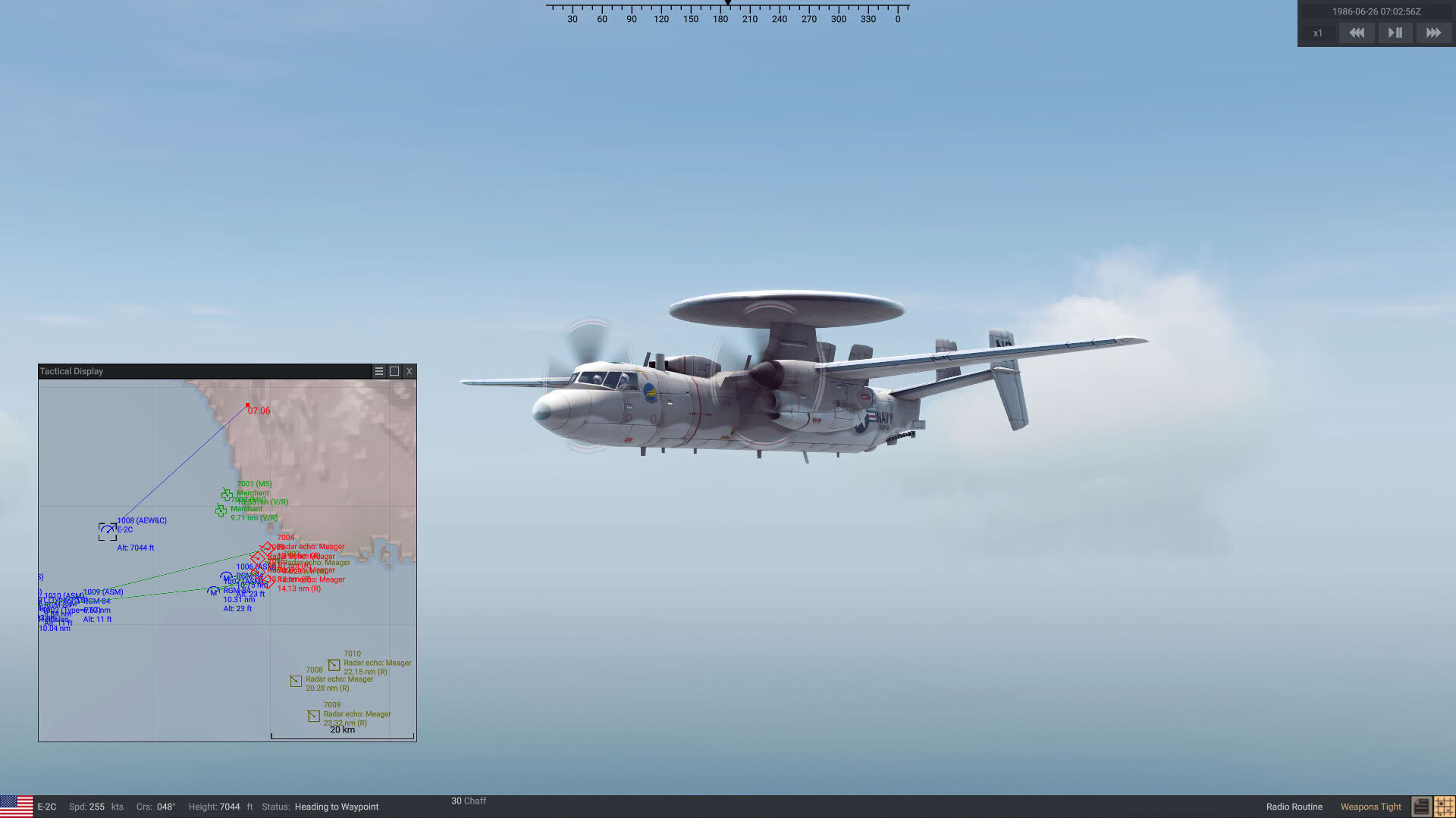 Screenshot for Sea Power: Naval Combat in the Missile Age