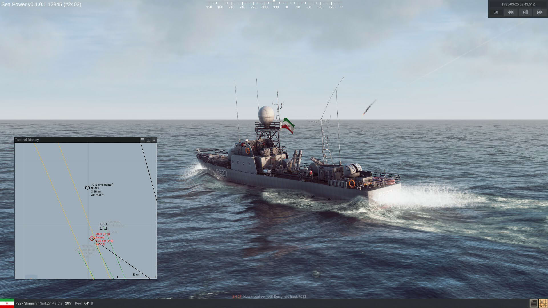 Screenshot for Sea Power: Naval Combat in the Missile Age