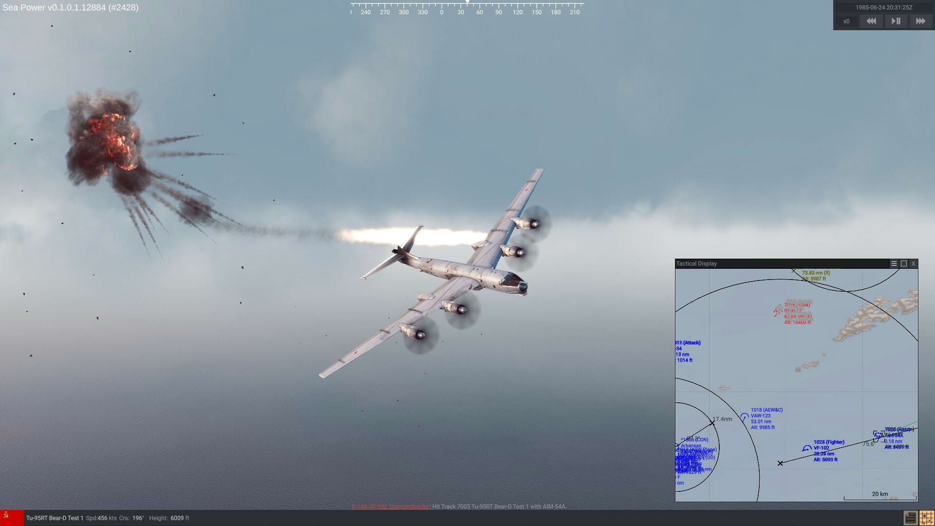 Screenshot for Sea Power: Naval Combat in the Missile Age