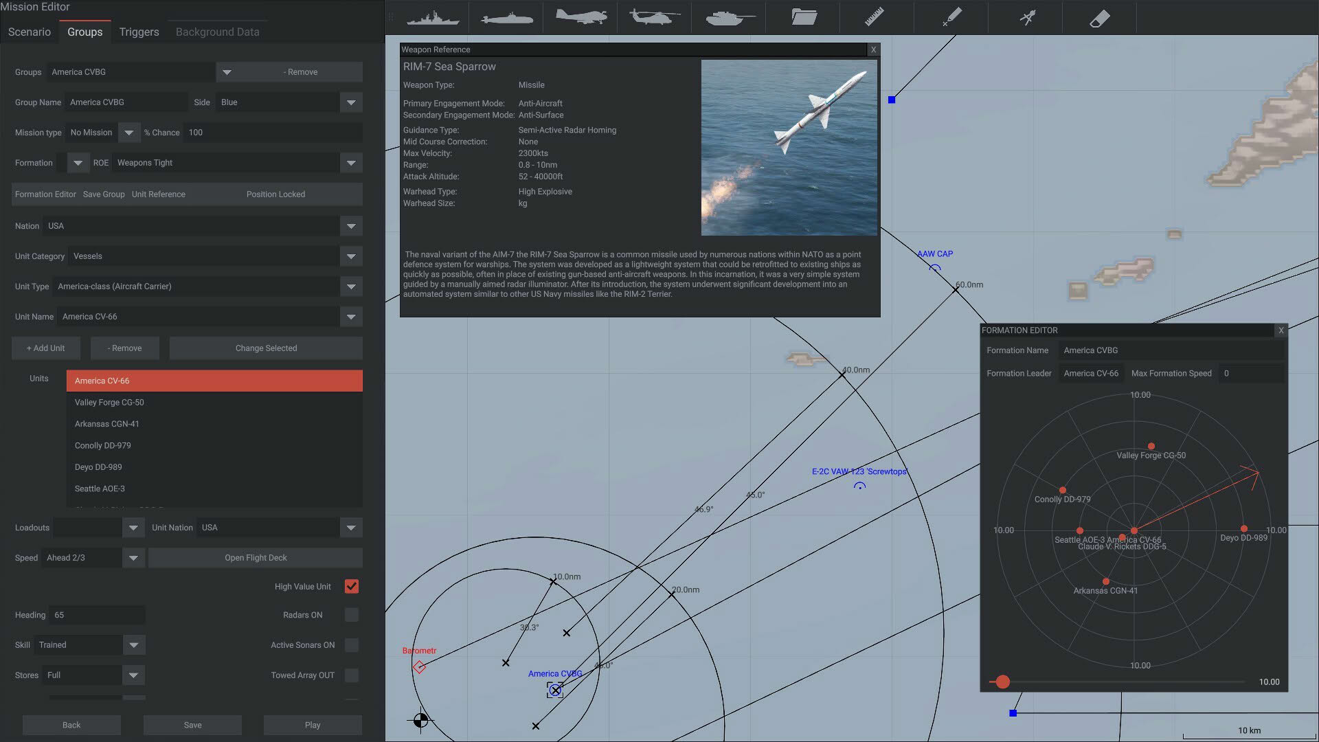 Screenshot for Sea Power: Naval Combat in the Missile Age