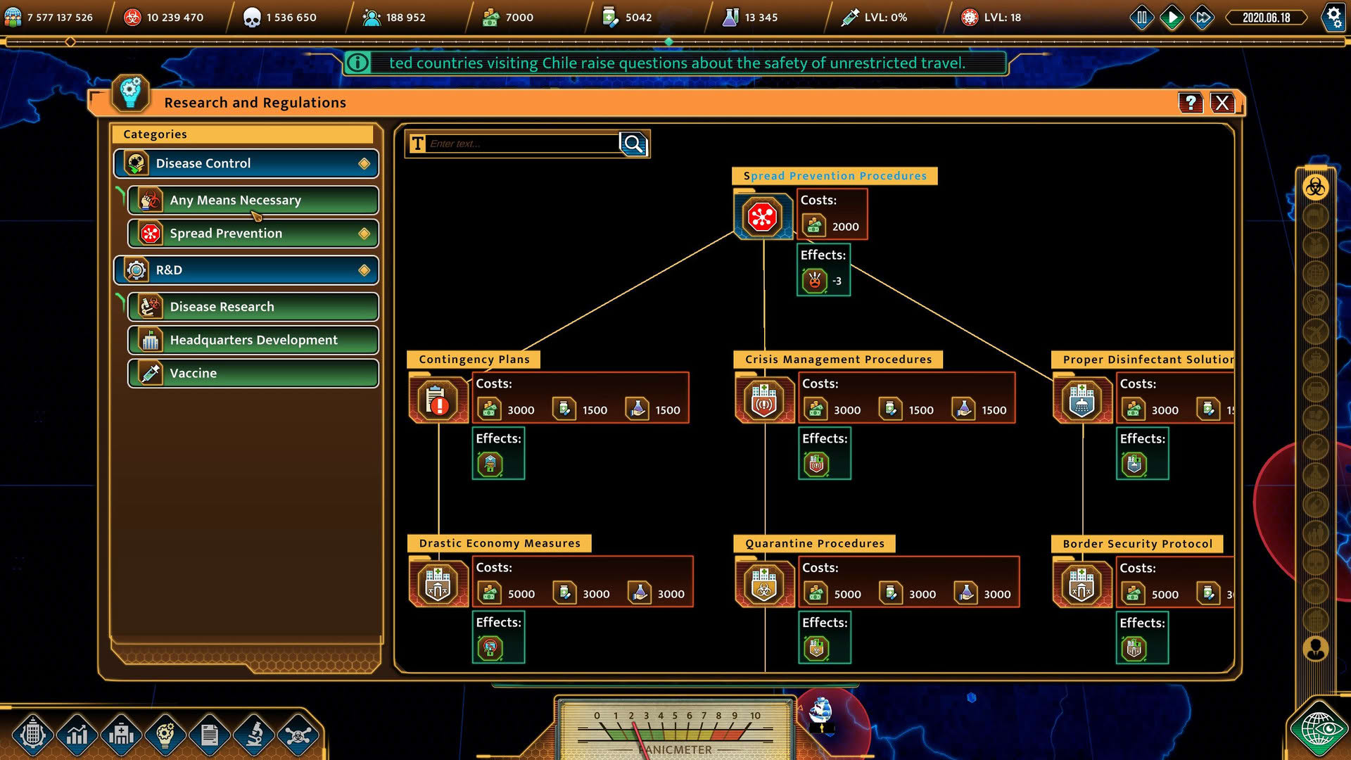 Screenshot for Covid: The Outbreak