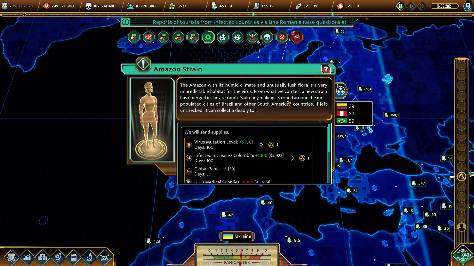 Screenshot for Covid: The Outbreak